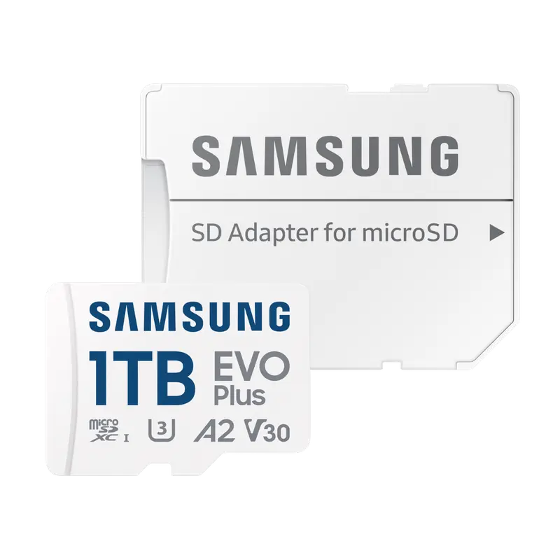 Карта памяти Samsung EVO Plus MicroSDXC, 1024Гб (MB-MC1T0SA/EU)