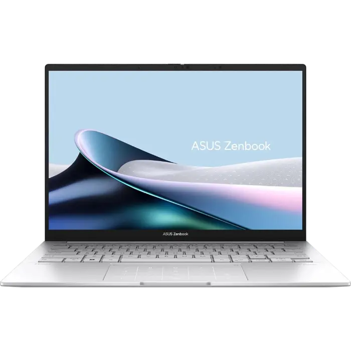 Ноутбук 14" ASUS Zenbook 14 UX3405CA, Foggy Silver, Intel Core Ultra 5 225H, 16Гб/512Гб, Windows 11 Home