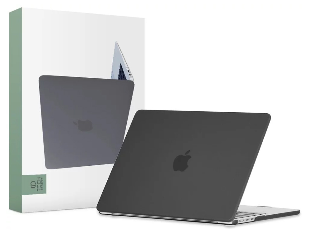 Smartshell Tech-Protect for MACBOOK AIR 13 M2-M5 2023-2026, Matte Black