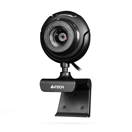 PC Camera A4Tech PK-710G, 480p, Glass lens, Built-in Microphone, Compact Design, Anti-glare Coating