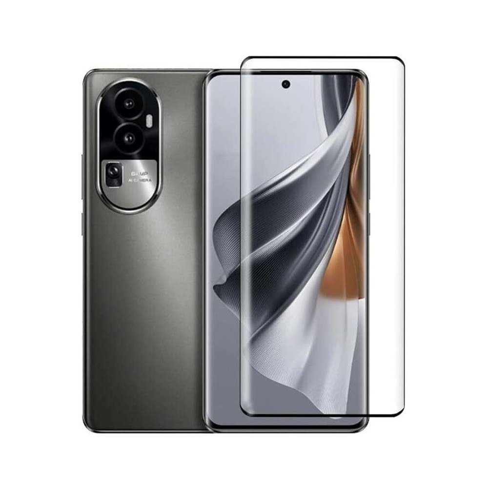 Helmet Diamond Glass 5D Oppo Reno 10 5G/10 Pro, Black