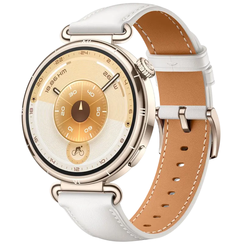 Умные часы Huawei Watch GT 6, 41мм, Белый, iphone, xiaomi, samsung, oppo, чехол, стекло