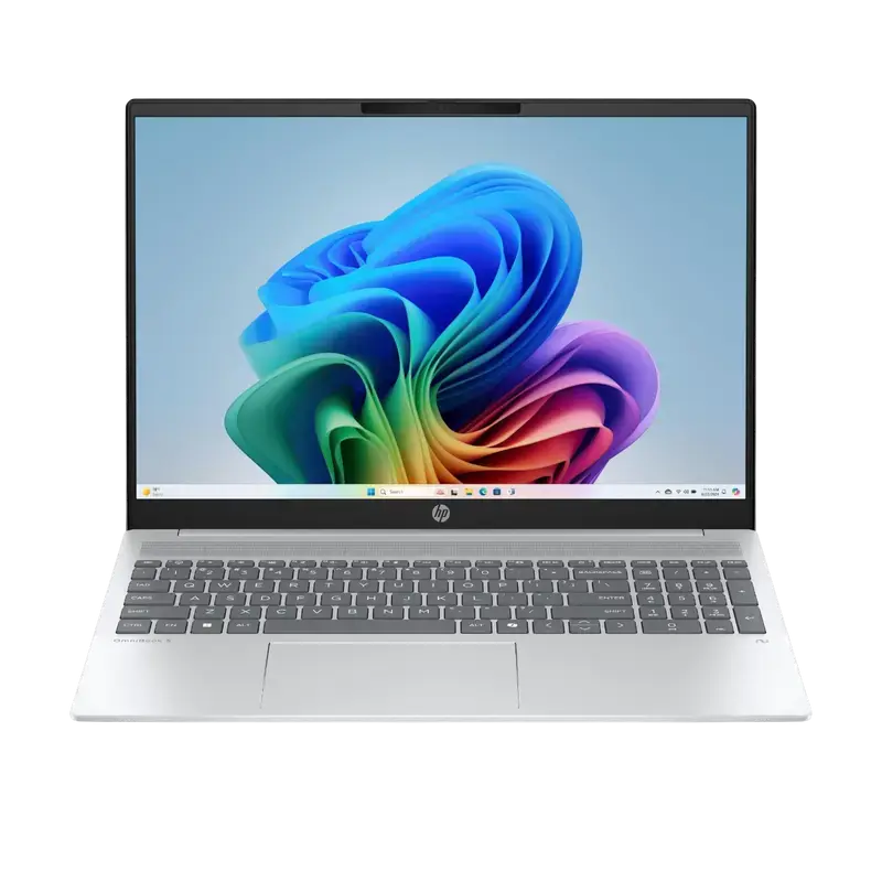 Ноутбук 16" HP OmniBook 5 AI 16, Glacier Silver, Intel Core Ultra 7 255U, 16Гб/512Гб, FreeDOS, acer,asus,lenovo,hp,dell,планшеты,чехол для планшета, подставка для ноутбука, зарядка для ноутбука