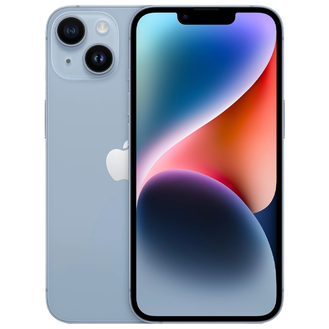 iPhone 14 128 Blue, iphone, xiaomi, samsung, oppo, чехол, стекло