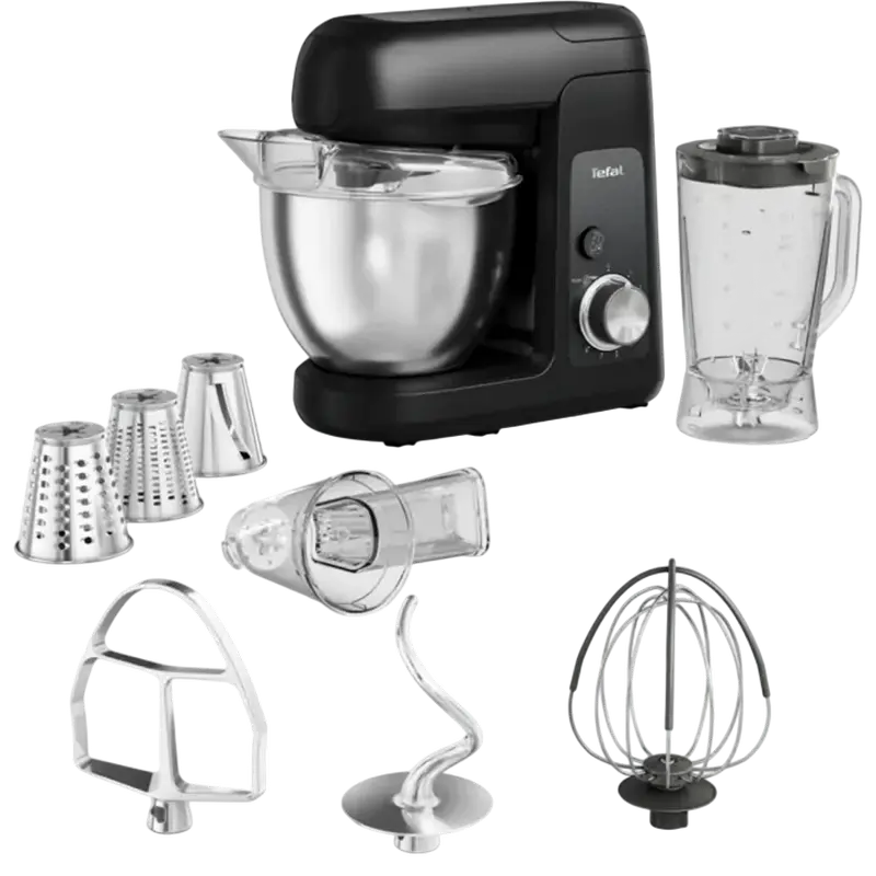 Кухонный комбайн Tefal QB522838, Чёрный