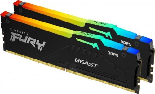 Оперативная память Kingston FURY® Beast DDR5 RGB 5600 МТ/с 128ГБ (Kit of 2*64GB)