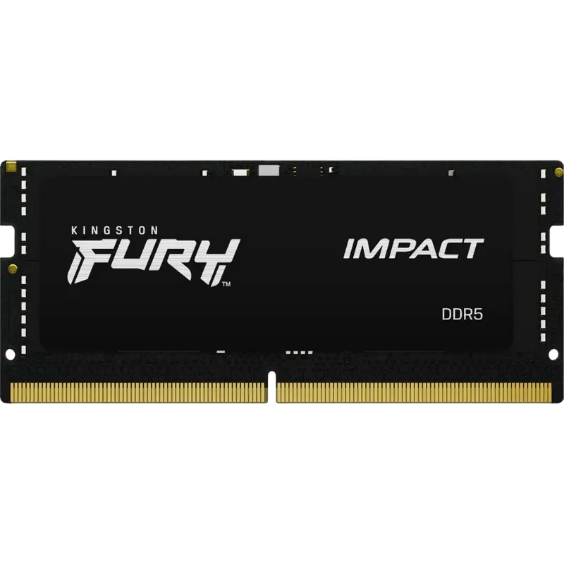 Оперативная память Kingston FURY Impact, DDR5 SDRAM, 6400 МГц, 16Гб, KF564S38IB-16,процессоры ,оперативная память, ssd, M2, hdd, кейсы