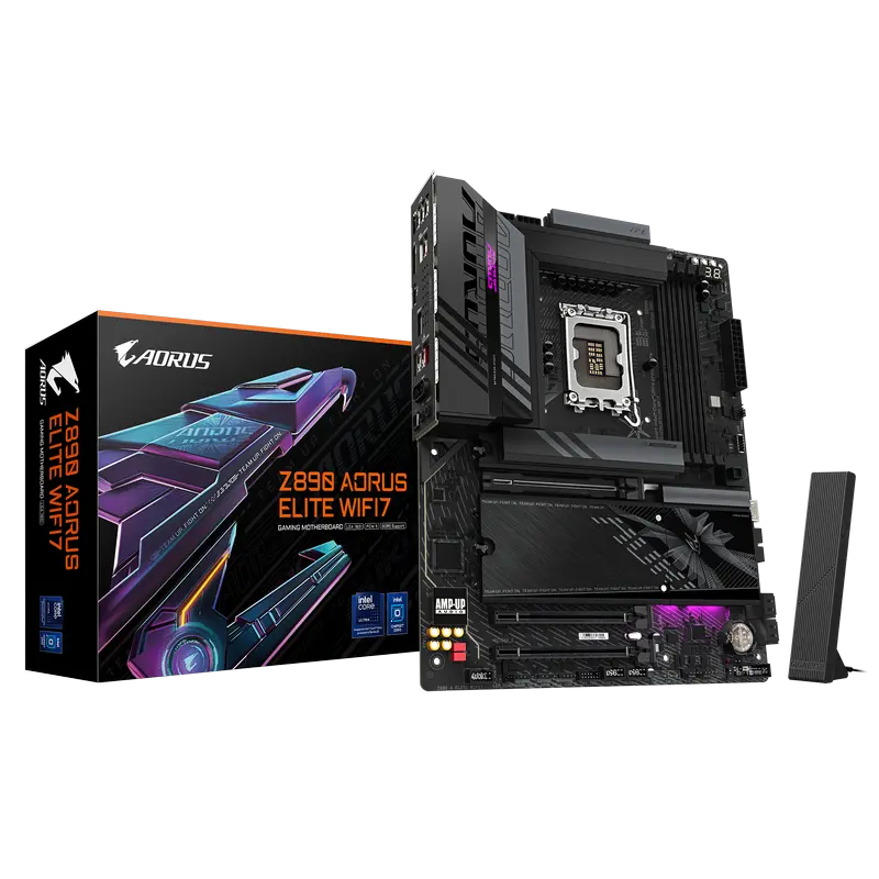 Материнская плата Gigabyte Z890 A ELITE WIFI7, LGA1851, Intel Z890, ATX,процессоры ,оперативная память, ssd, M2, hdd, кейсы