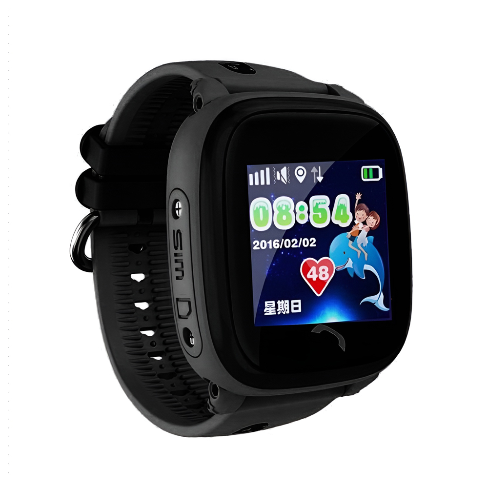 Smart Baby Watch W9, Black