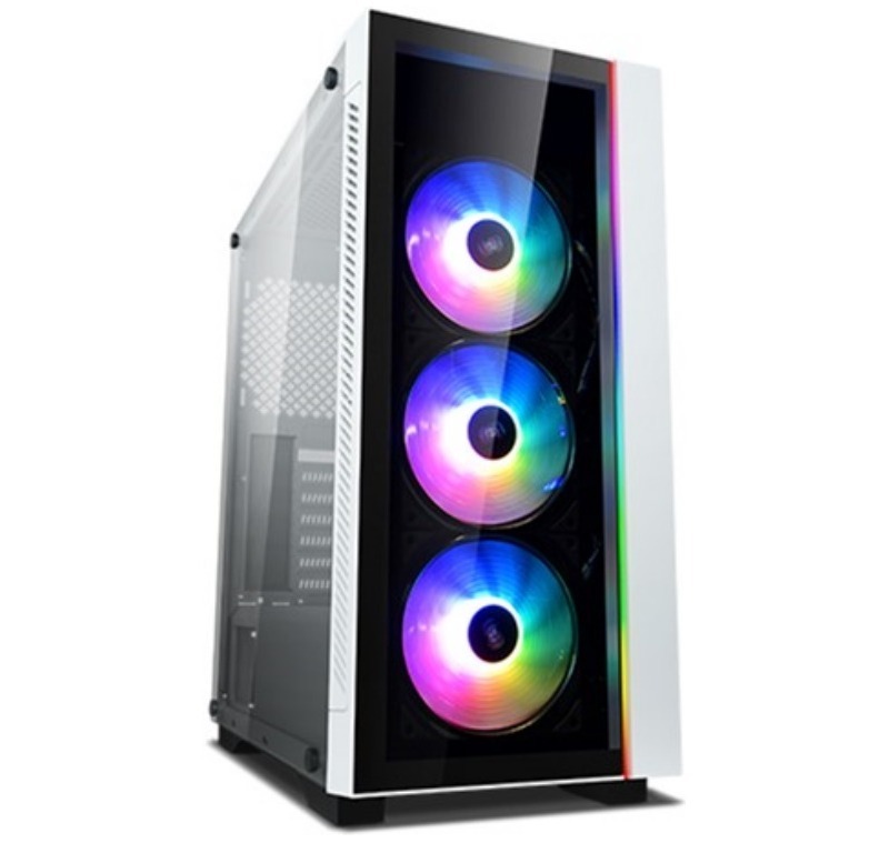 Компьютерный корпус Deepcool MATREXX 55 V3 ADD-RGB WH 3F, Midi-Tower, ATX, Белый