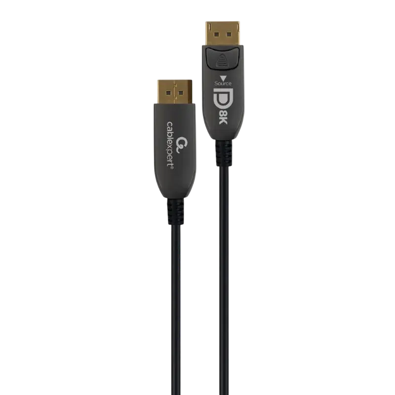 Видеокабель Cablexpert AOC Premium Series, DisplayPort (M) - DisplayPort (M), 20м, Чёрный