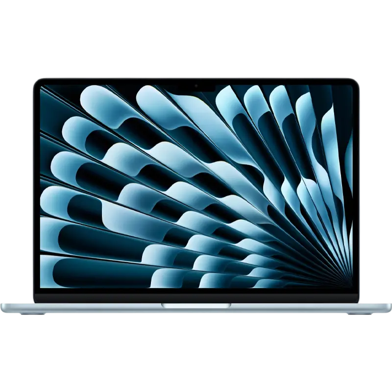 Ноутбук 13,6" Apple MacBook Air 13, Sky Blue, M5 with 10-core CPU and 8-core GPU, 16Гб/512Гб, macOS Tahoe