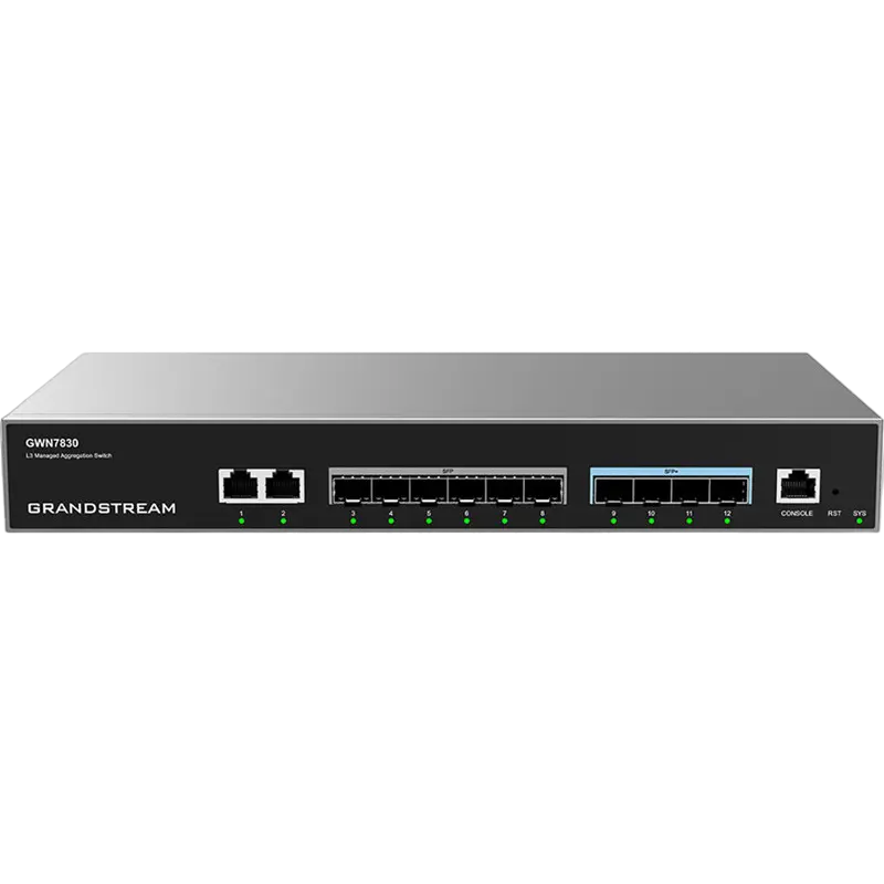 Сетевой коммутатор Grandstream GWN7830, 2 x Gigabit Ethernet,Роутеры, Модемы, свичь, usb на lan