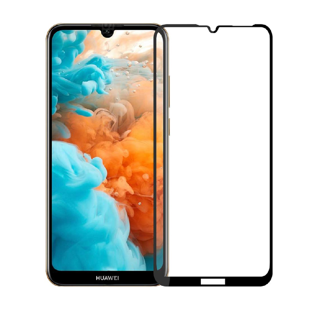 Helmet Diamond Glass 4D Huawei Y5 (2019), Black