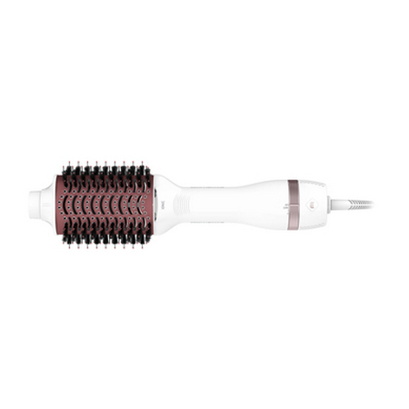 Фен-щётка Rowenta Volumizer Oval Brush CF6135F0, 800 Вт, Белый | Розовый 