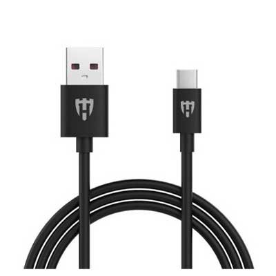 HMT-CUTCBBK Helmet Cable USB to Type-C basic 2.1A 1m, Black HL-112BK,usb ,micro ,iphone, 3.5, tupe-c, тюльпаны