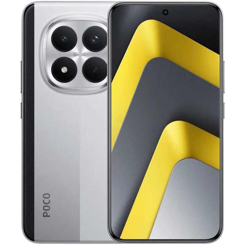 Смартфон Xiaomi Poco M8 Pro, 12Гб/512Гб, Серебристый