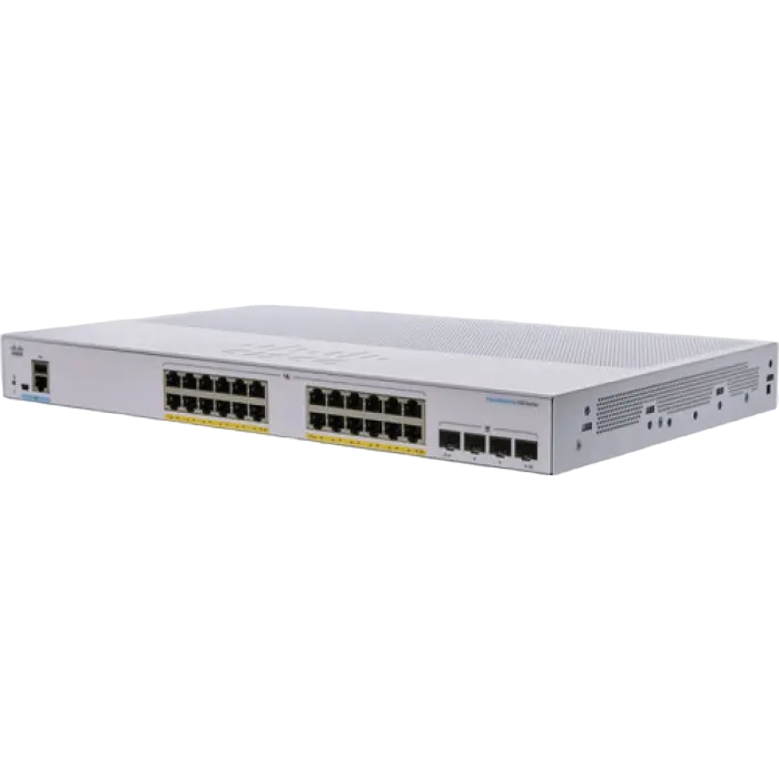 Сетевой коммутатор Cisco CBS250-24P-4G, 24x 10/100/1000 Мбит/с,Роутеры, Модемы, свичь, usb на lan