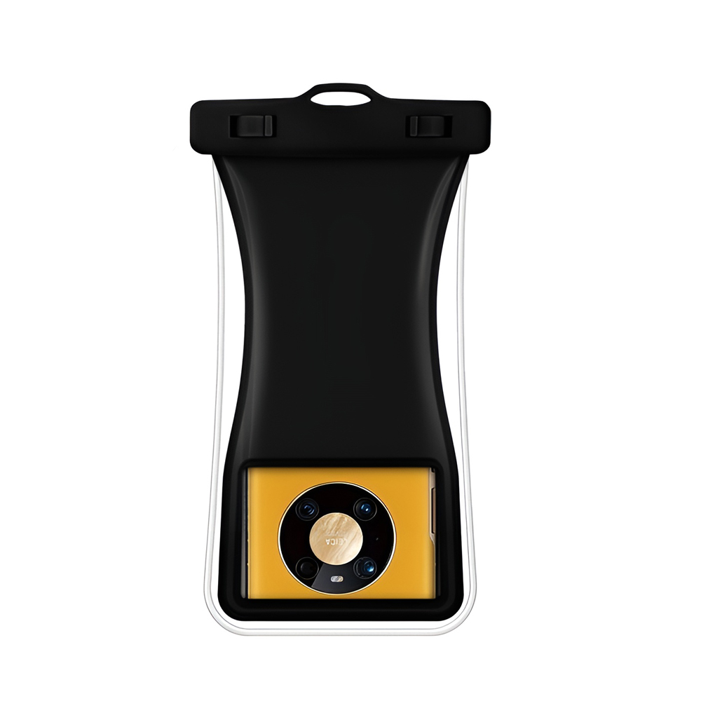 WOO Waterproof Case fo Phone up to 7.2", Black.