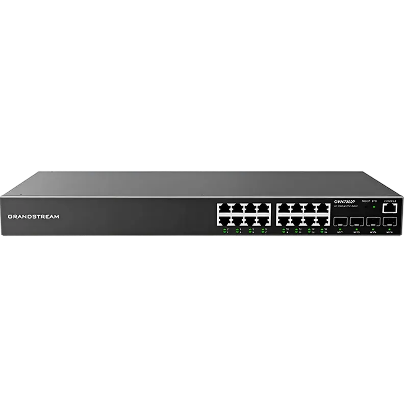 Сетевой коммутатор Grandstream GWN7802, 16x 10/100/1000 Мбит/с,Роутеры, Модемы, свичь, usb на lan
