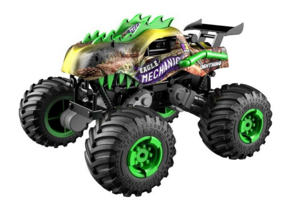 Радиоуправляемая игрушка Crazon Oversize Wheel Cross-Road, 1:16, Зелёный (333-DJ19162)