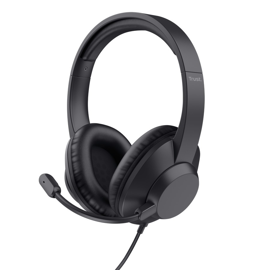 Наушники Trust AYDA  MAX / USB / Black