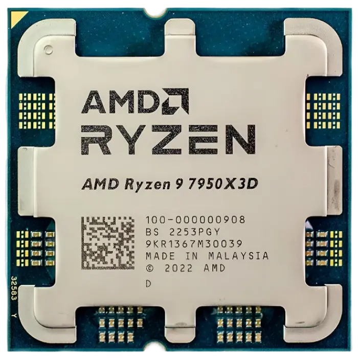 Процессор AMD Ryzen 9 7950X3D, AMD Radeon Graphics,  | Tray