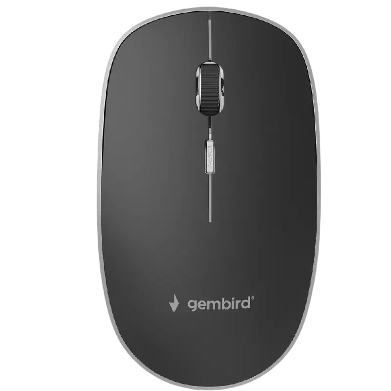Беcпроводная мышь Gembird MUSW-4BSC-01, Чёрный