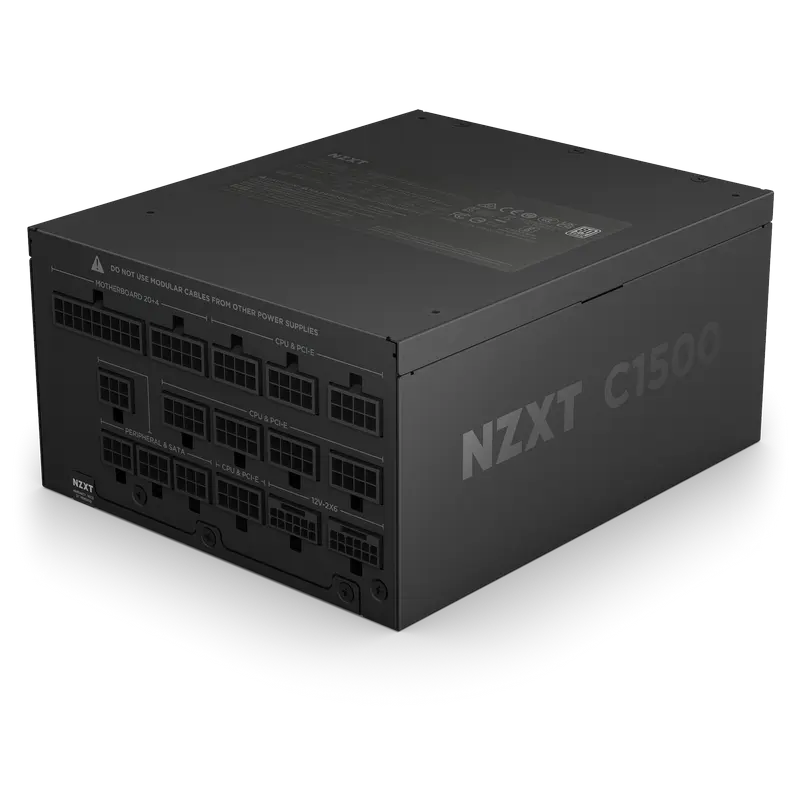 Блок питания для компьютеров NZXT C1500, 1500Вт, ATX, Полностью модульный
