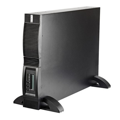 UPS PowerCom VRT-2000, Rack&Tower, 2000VA/1800W, Online, LCD, USB,SNMP SLOT, Ex.Batt. Con., 2xSchuko