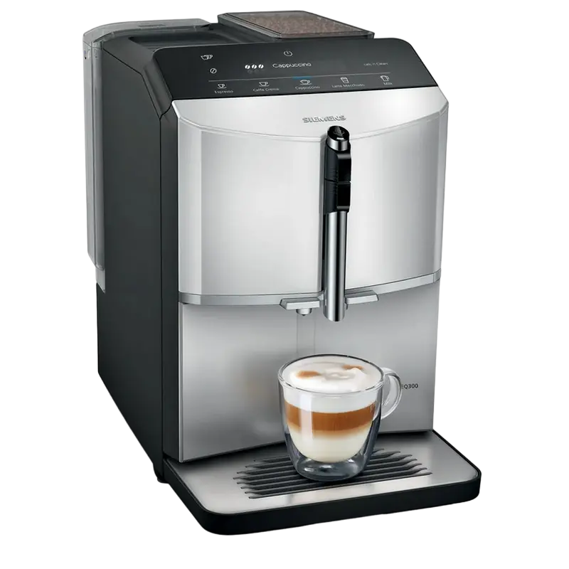 Кофемашина Siemens TF303E01, Серебристый | Черный