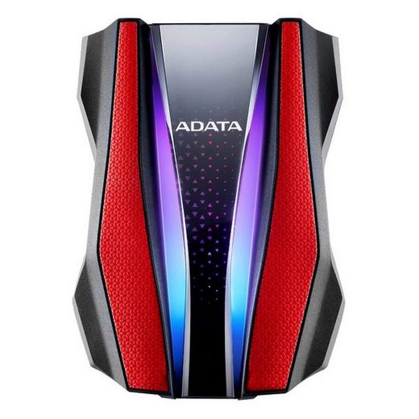 Внешний портативный жесткий диск ADATA HD770G,  2 TB, Красный (AHD770G-2TU32G1-CRD)