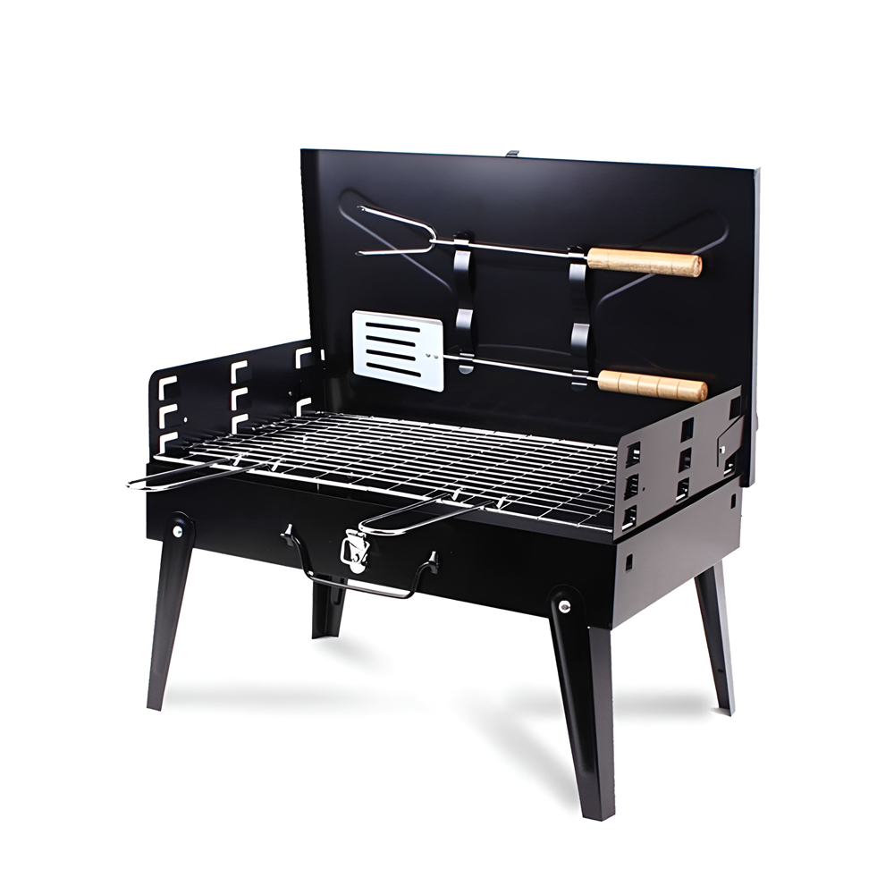 Multifunctional 3-in-1 Combo BBQ Grill and Smoker