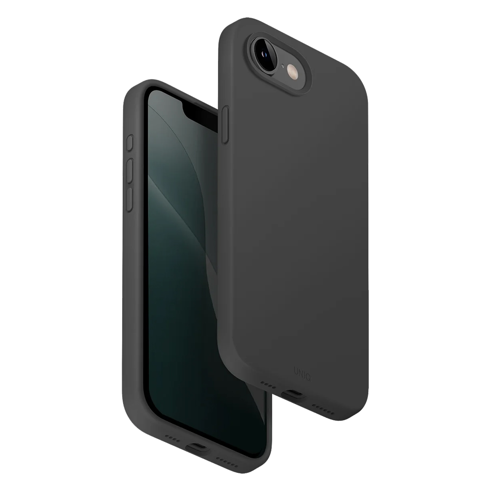 Uniq Case for iPhone 16E/iPhone 17E Hybrid Magclik Charging Lino, Grey