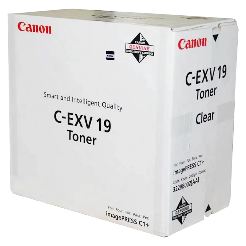 Тонер Canon C-EXV19, Прозрачный,бумага ,чернила, Opc, тонер, dvd, duracell, батарейки