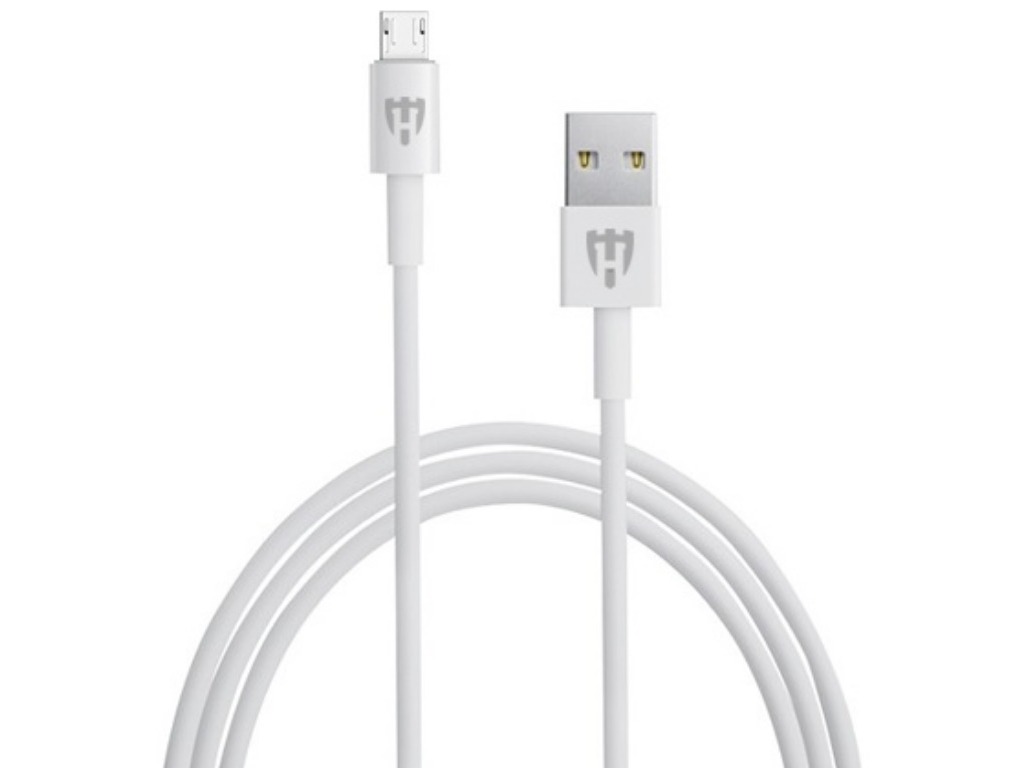 HMT-CUMBWH Helmet Cable USB to Micro USB Basic 1m, White HL-111w,usb ,micro ,iphone, 3.5, tupe-c, тюльпаны