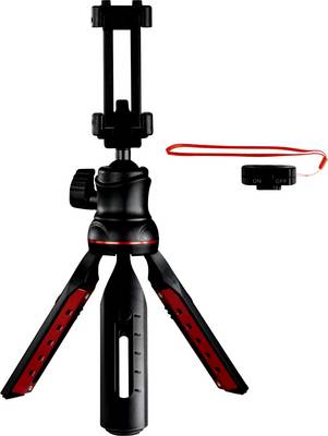 Hama 00004635 Solid II, 21B Tripod 1/4" Working height=18 - 21 cm Black