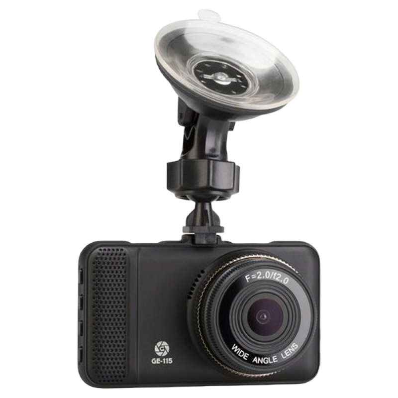 DVR Globex GE-115, 1920*1080 FPS, / 140°- 98° / microSDHC up to 64Gb / 3" LCD / Rear View Camera