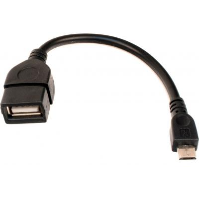 Cable USB  OTG, Micro B - AF,  0.15 m, Cable-Expert, A-OTG-AFBM-03,usb ,micro ,iphone, 3.5, tupe-c, тюльпаны