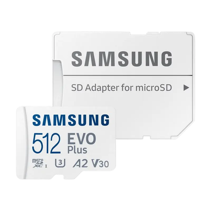 Карта памяти Samsung EVO Plus MicroSDXC, 512Гб (MB-MC512SA/EU)