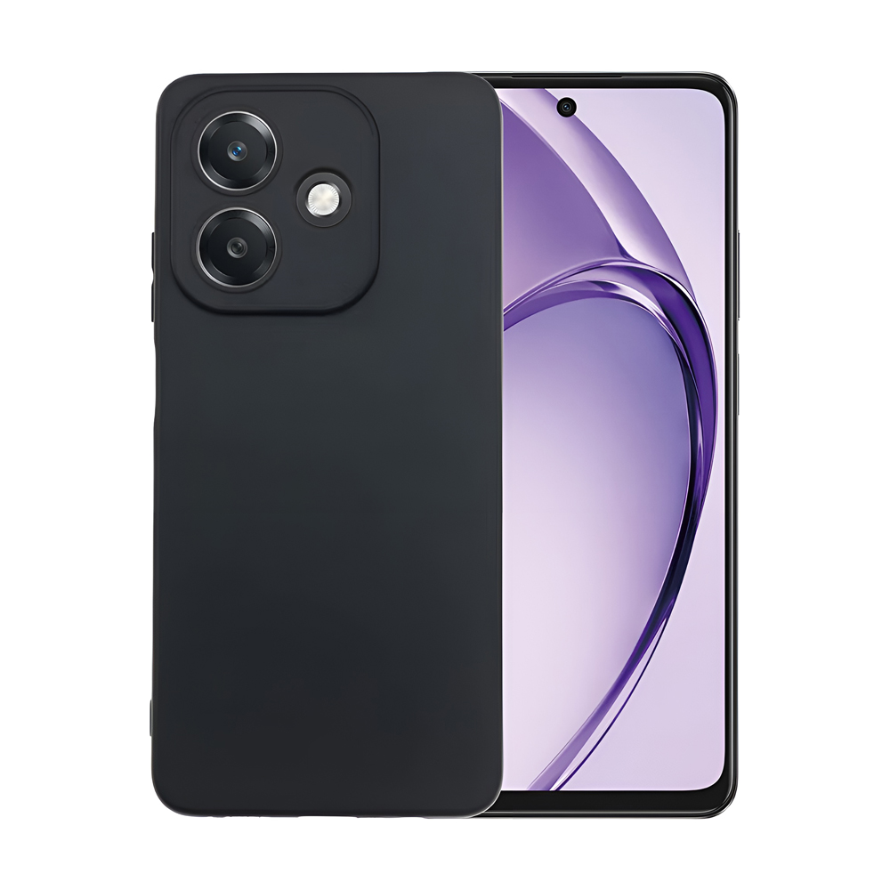 WOO Case Silicone Neo Soft Oppo A40 4G, Black