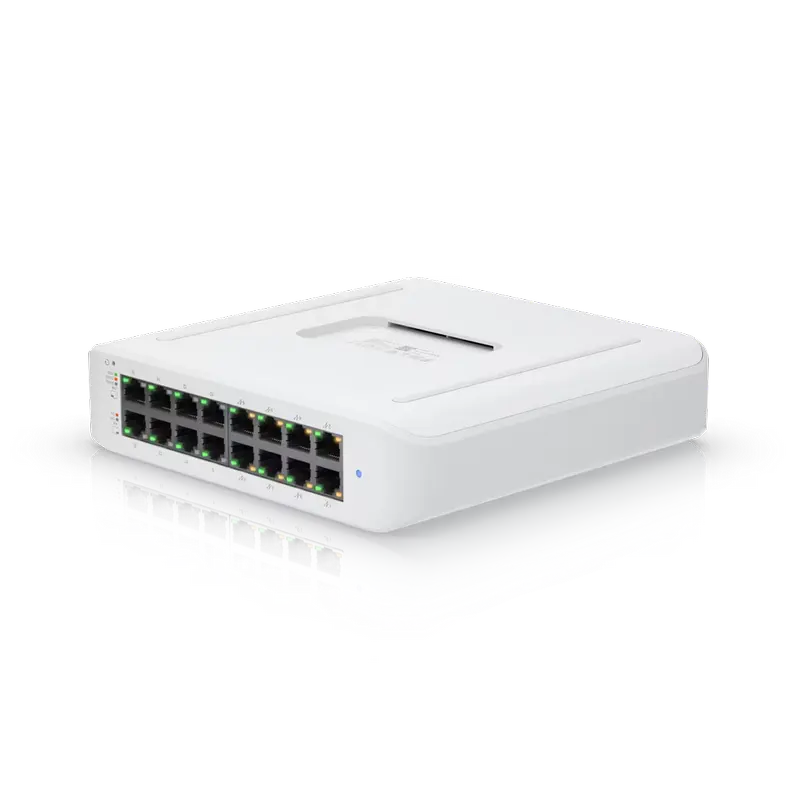 PoE коммутатор Ubiquiti USW-Lite-16-POE, 8x IEEE 802.3af/at