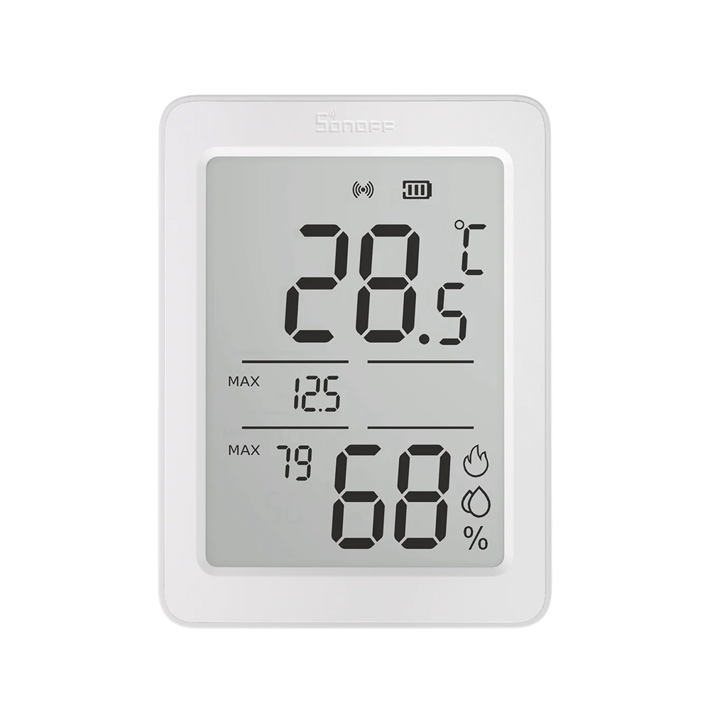 Sonoff Zigbee LCD Temperature And Humidity Sensor AirGuard TH 3.6'' (SNZB-02DR2)