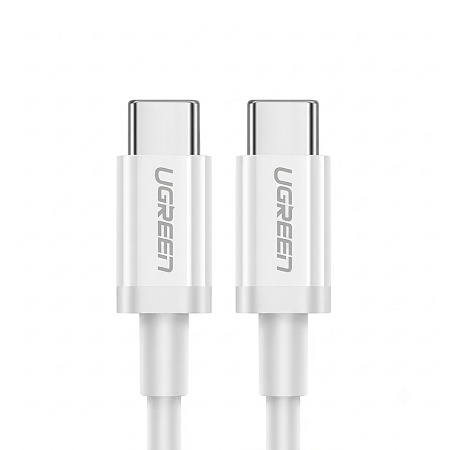 UGREEN Cable Type-C 2.0 to Type-C 2.0 5A 60W 2M, White | US300