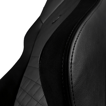 Gaming Chair Noble Hero NBL-HRO-PU-BLA Black/Black, User max load up to 150kg / height 165-190cm