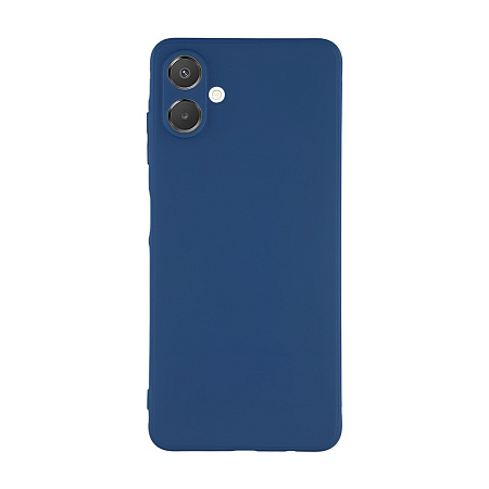 WOO Case Liquid Silicone Samsung A07, Blue