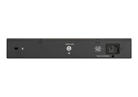 24-ports 10/100/1000Mbps Switch D-Link "DGS-1024D/I2A", 1U 19" Rackmountable, Metal Case
