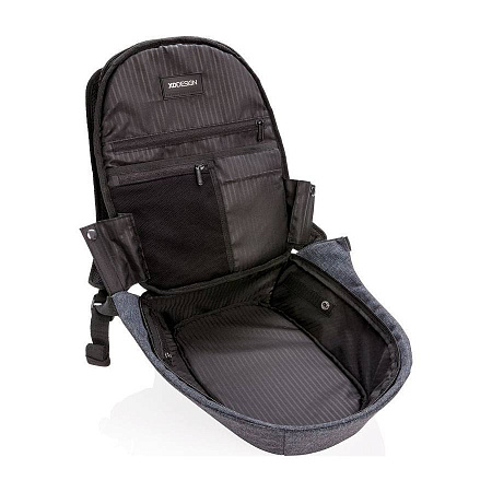 Backpack Bobby Cathy, anti-theft, P705.215 for Tablet 9.7" & City Bags, Grey Blue Backpack Bobby Cathy, anti-theft, P705.215 for Tablet 9.7" & City Bags, Grey Blue
