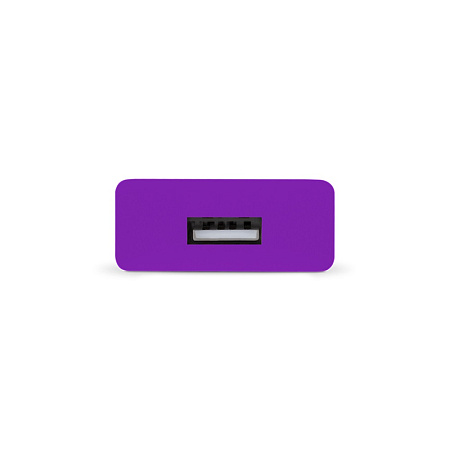 ttec Wall Charger with Cable USB to Lightning 2.4A (1.2m) Smart Travel, Purple