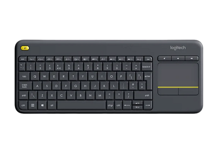 Клавиатура Logitech K400 Plus, Беспроводное, Чёрный Клавиатура Logitech K400 Plus, Беспроводное, Чёрный